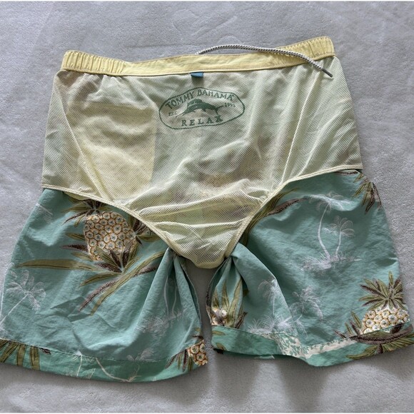 Tommy Bahama Mens Swim Shorts Trunks Medium Pineapple Island Resort M - Picture 11 of 11